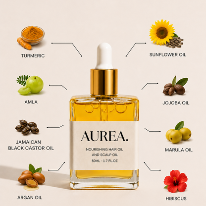 NOURISHING HAIR AND SCALP OIL